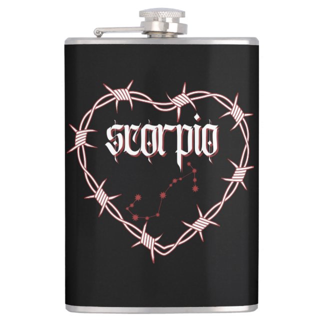 Scorpio Constellation Gothic Mörk Celestial Edgy Fickplunta (Framsidan)