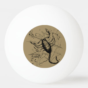 Scorpio Constellation Hevelius 1690 Classic Pingisboll