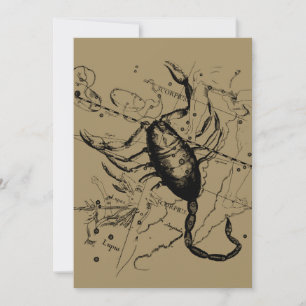Scorpio Constellation Hevelius 1690 okt23 -nov 21