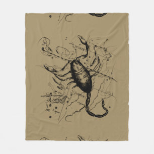 Scorpio Constellation Hevelius 1690 okt23 -nov 21 Fleecefilt