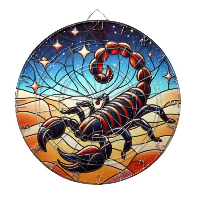 Scorpio Dartboard Darttavla (Framsidan)