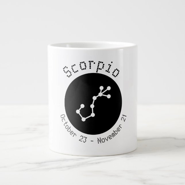 Scorpio Dot Line Jumbo Mugg (Framsidan)