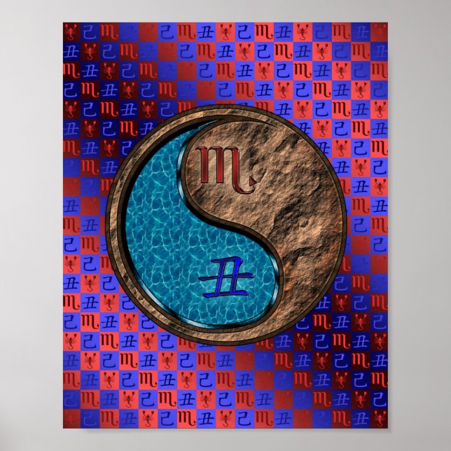 Scorpio & Earth Ox Poster (Framsidan)