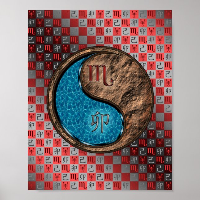 Scorpio & Earth Rabbit Poster (Framsidan)