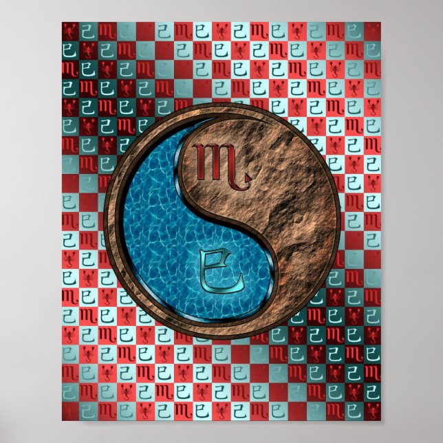 Scorpio & Earth Snake Poster (Framsidan)