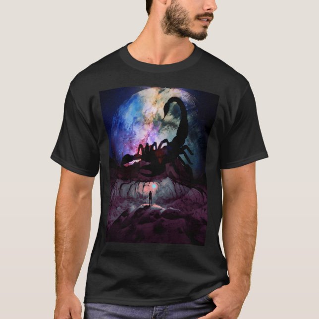 Scorpio Emerges T Shirt (Framsida)