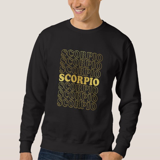 SCORPIO ENERGY ON GO LÅNG ÄRMAD TRÖJA (Framsida)