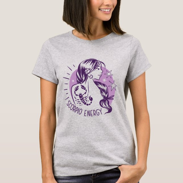 Scorpio Energy T-Shirt (Framsida)