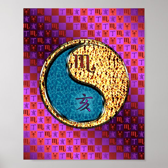 Scorpio & Fire Boar Poster (Framsidan)