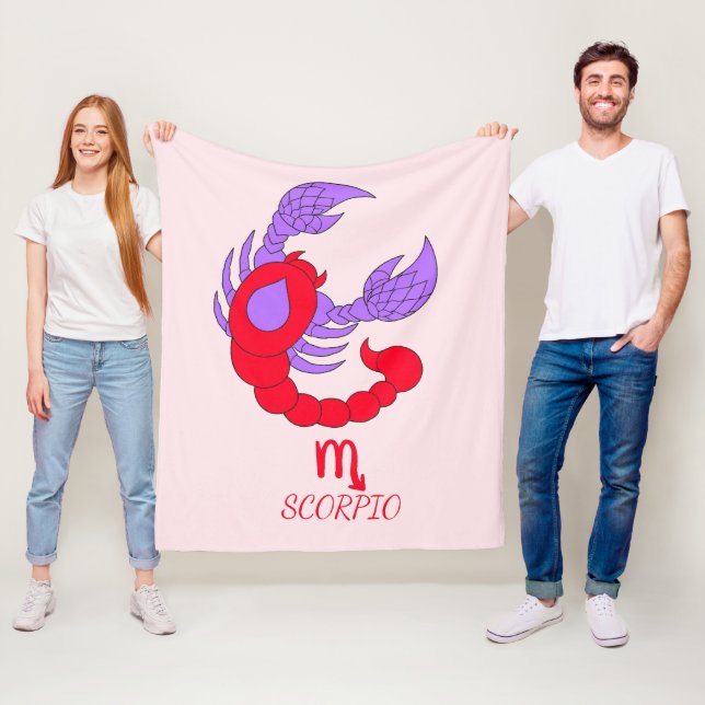 Scorpio Fleece Blanket (På plats)