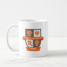 Scorpio Födelsedagsvapen™ för 1-21 November Mugg