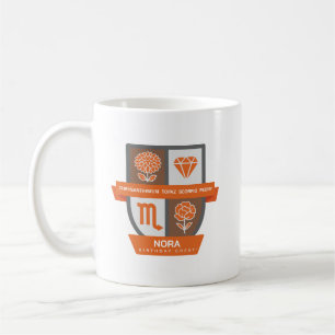 Scorpio Födelsedagsvapen™ för 1-21 November Mugg
