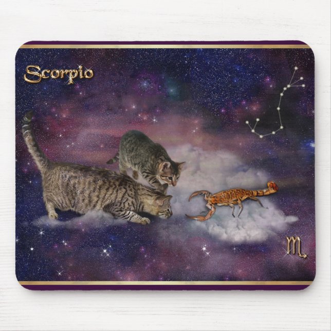Scorpio for Cat Lovers Musmatta (Framsidan)