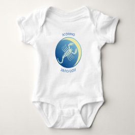 Scorpio för stjärnteckenbabyVest Tee