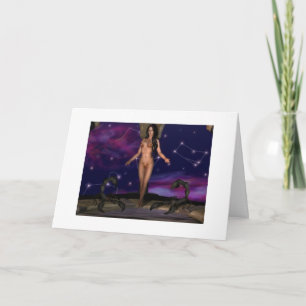 Scorpio för Zodiacgrattis på födelsedagen~ Kort
