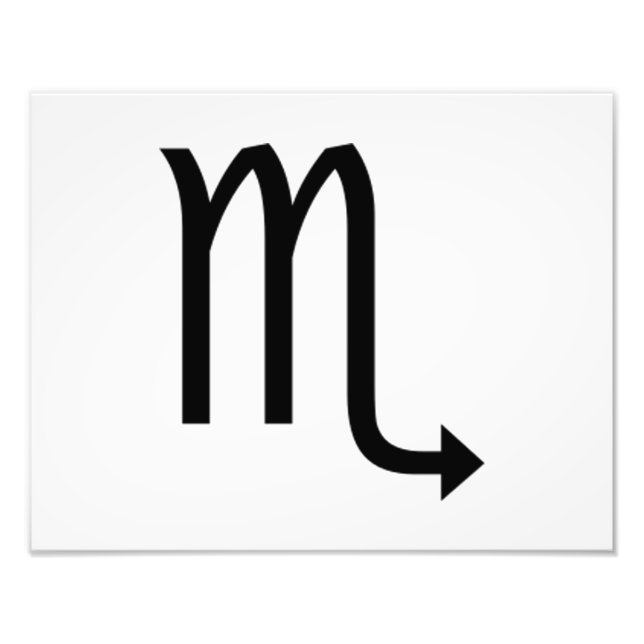 Scorpio Fototryck (Framsidan)