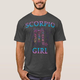 Scorpio Girl jag Born i oktober T Shirt