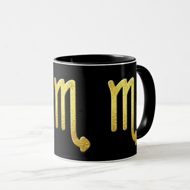 Scorpio Guld Mugg (Framsida höger)