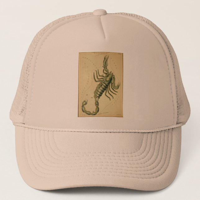 Scorpio Hat Truckerkeps (Framsida)