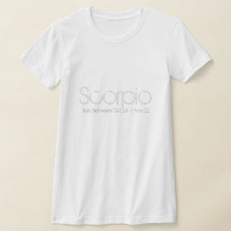 Scorpio Horoscope Design T Shirt