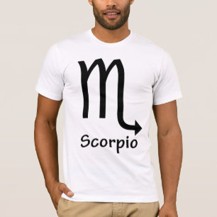 Scorpio, Horoscope, symbol, astrologi T Shirt