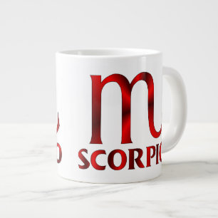 Scorpio Horoscope Symbol Jumbo Mugg