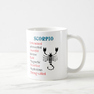 Scorpio Horoscope Zodiac-tecken Kaffemugg