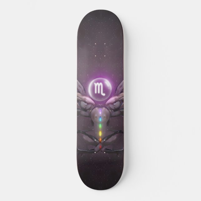 Scorpio Horoscopes-symbol Skateboard (Framsida)
