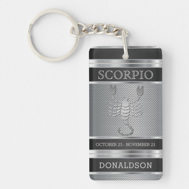 Scorpio ♏ i Black and Silver Mesh (Framsidan)