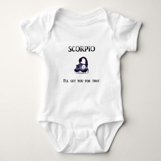 Scorpio: Jag ska får dig Tee (Framsida)