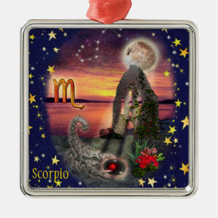 Scorpio Julgransprydnad Metall
