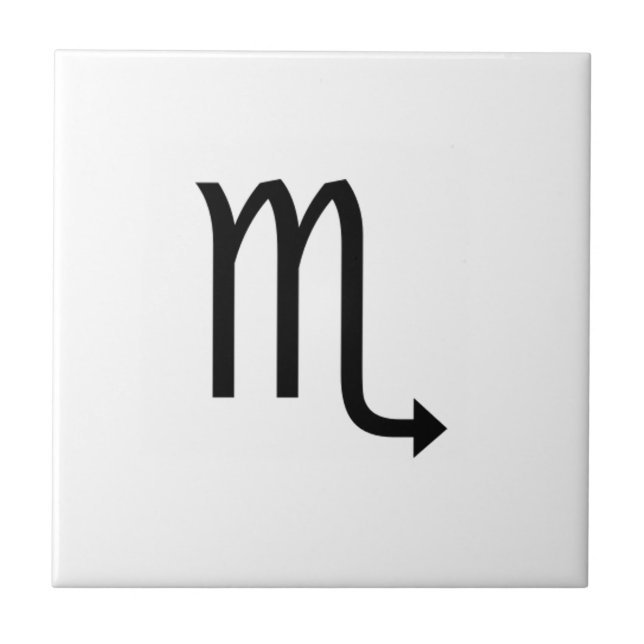 Scorpio Kakelplatta (Framsidan)
