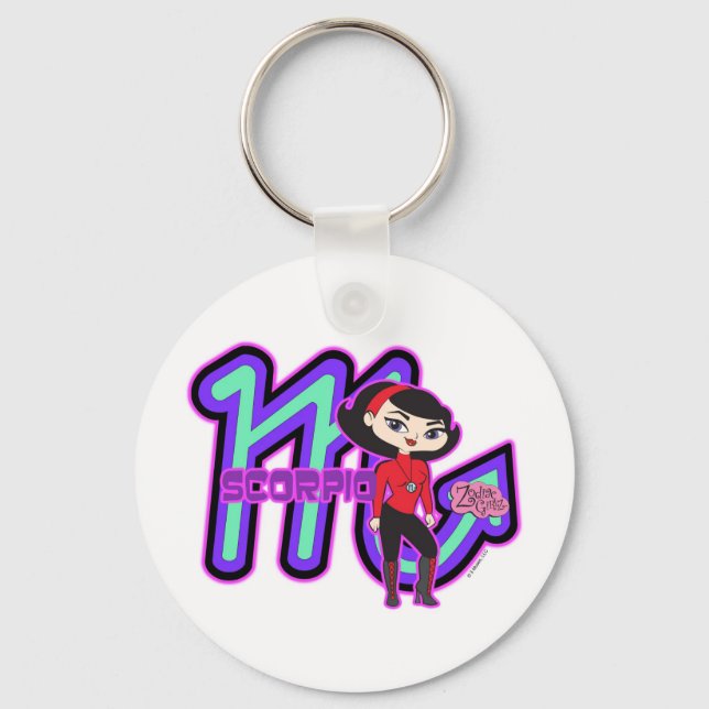 Scorpio Keychain Nyckelring (Framsida)