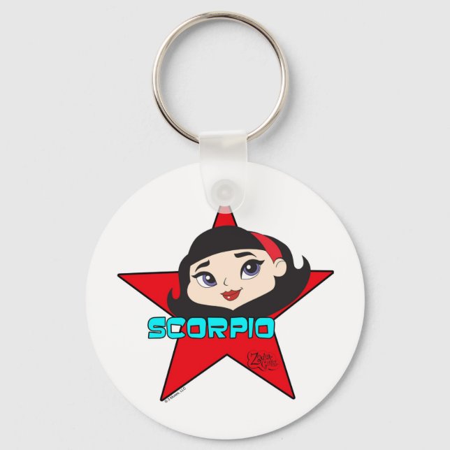 Scorpio Keychain Nyckelring (Framsida)