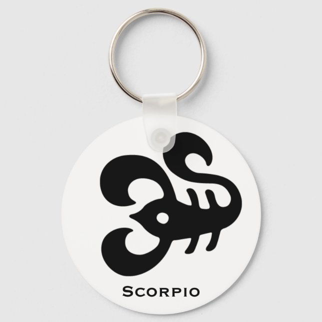Scorpio Keychain Nyckelring (Framsida)