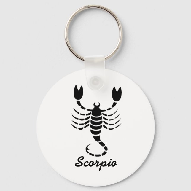 Scorpio Keychain Nyckelring (Framsida)