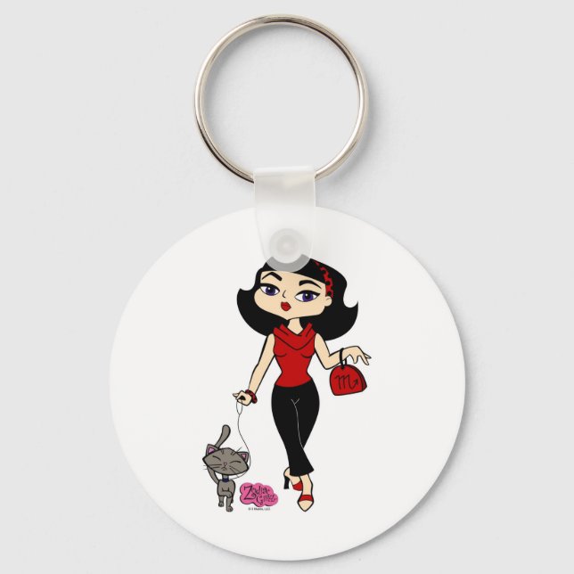 Scorpio Keychain Nyckelring (Framsida)