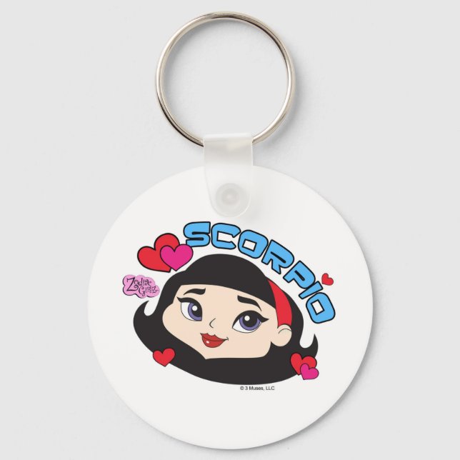 Scorpio Keychain Nyckelring (Framsida)