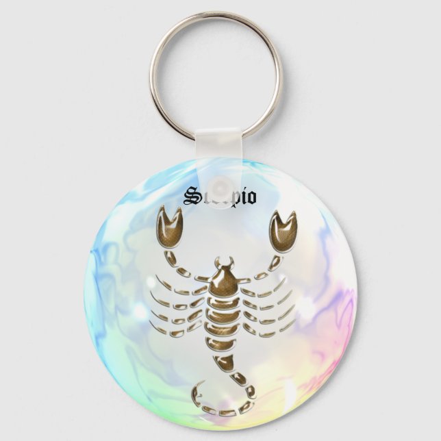 Scorpio Keychain Nyckelring (Framsida)