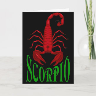 Scorpio-kort Kort