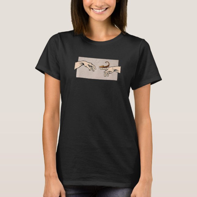 Scorpio love  scorpion t shirt (Framsida)