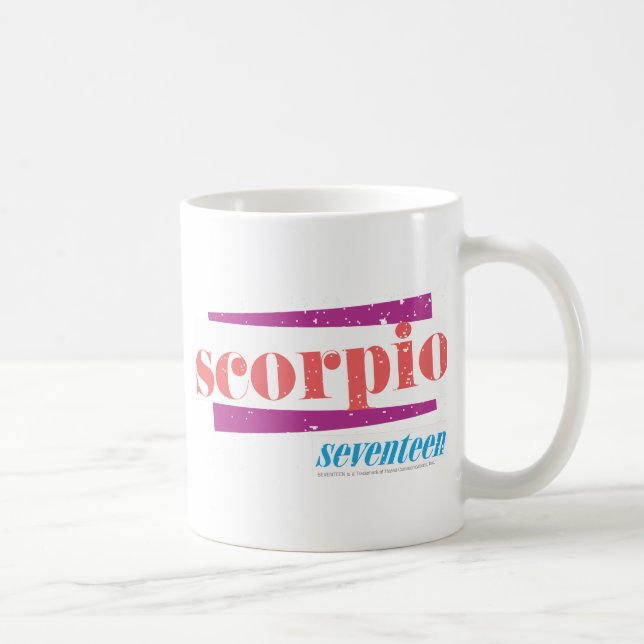 Scorpio LtPink Kaffemugg (Höger)
