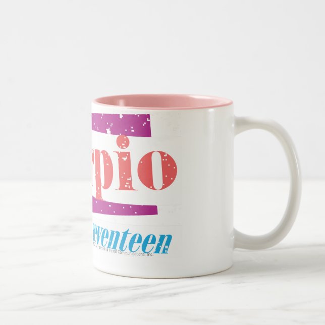 Scorpio LtPink Två-Tonad Mugg (Höger)