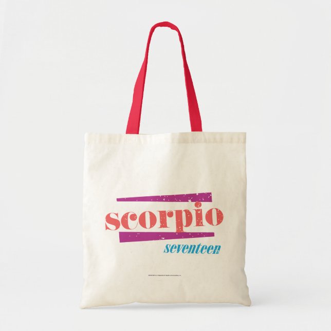 Scorpio LtPink Tygkasse (Framsidan)