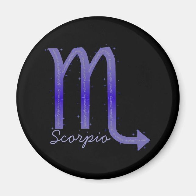 Scorpio Magnet (Framsidan)