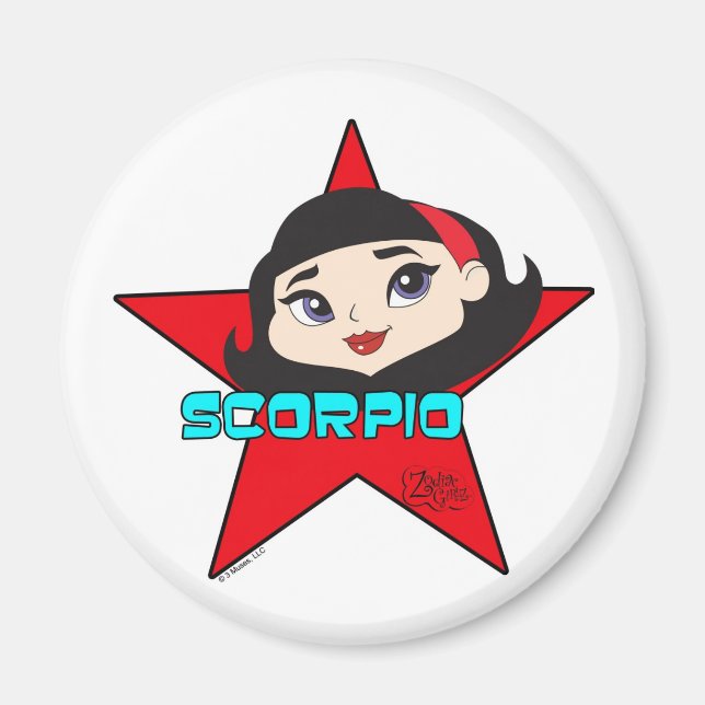 Scorpio Magnet (Framsidan)