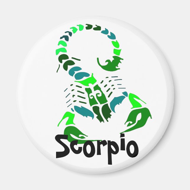 Scorpio Magnet (Framsidan)