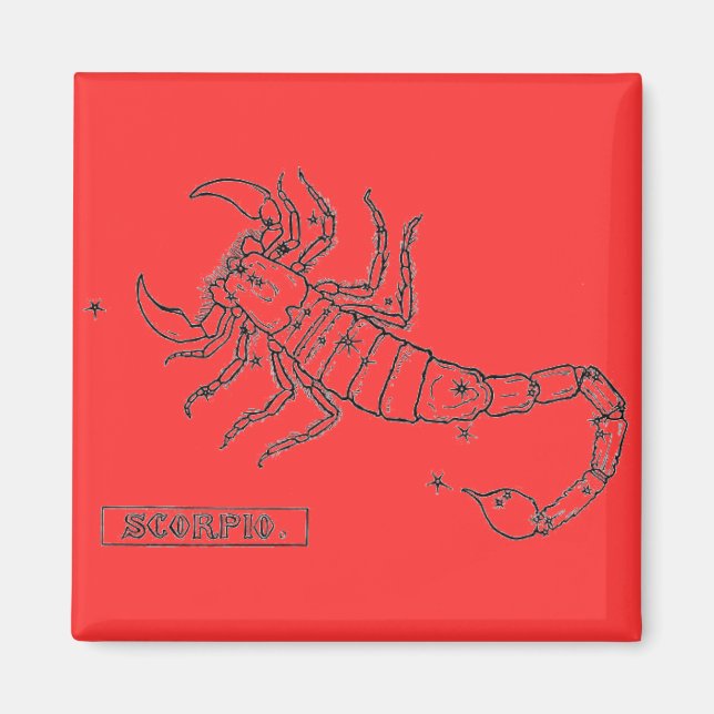 Scorpio Magnet (Framsidan)