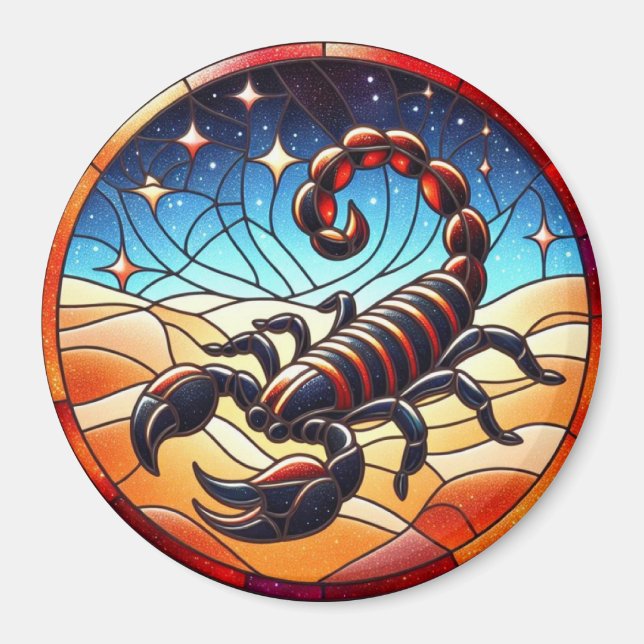 Scorpio Magnet (Framsidan)