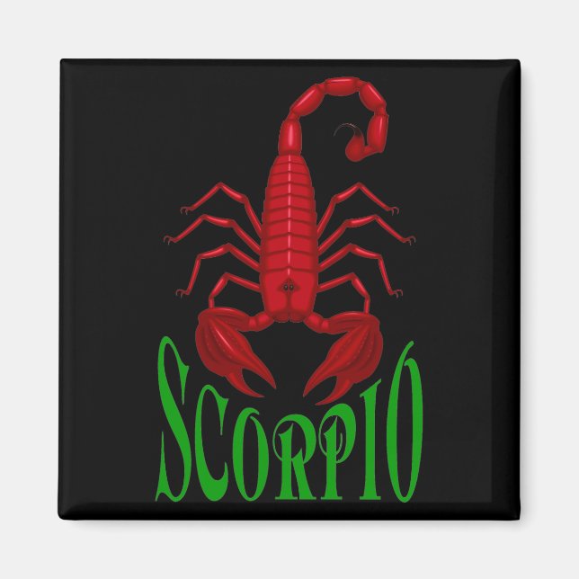 Scorpio Magnet (Framsidan)